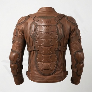 Veste de moto en cuir véritable pour homme de qualité supérieure, nouvelle arrivée, vestes de moto d'hiver, protections amovibles, personnalisables - Product Image 2