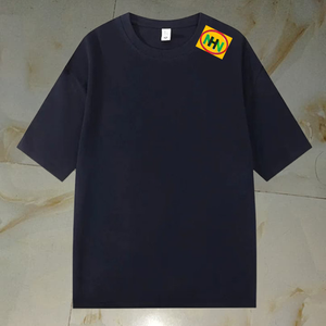 T-shirt décontracté en jersey épais de qualité supérieure 300 GSM, en coton tricoté, design vierge, respirant, personnalisable OEM, directement de l'usine - Product Image 6