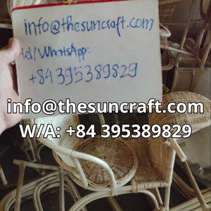 เก้าอี้โยกเด็กทำมือจากหวายธรรมชาติ รูปแกะ สำหรับเด็กเล็ก ใช้ในห้องเด็ก - Product Image 4