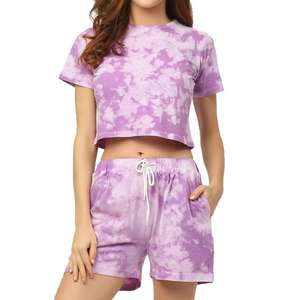 ชุดเซ็ตแฟชั่นผู้หญิงไซส์ใหญ่สำหรับฤดูหนาวปี 2025 เสื้อยืดแขนยาวกับกางเกงขาสั้นผ้าฟลีซ - Product Image 1