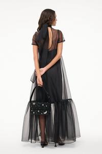 Bolso de Mano de Lujo Hecho a Mano con Cuentas de Vidrio Negro y Plateado, Bolso de Moda para Mujeres y Niñas, Artículos de Regalo al por Mayor HB-062 - Product Image 3