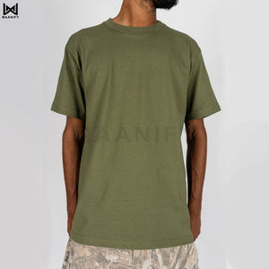 Camiseta de Moda Urbana Personalizada al por Mayor, Unisex, Gruesa, 100% Algodón Peinado, Premium, Lisa, OEM - Product Image 4