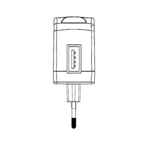 Adaptateur secteur médical mural FRM06-S09-EU 6,5W 8V 0,82A EU avec port de sortie USB - Product Image 3