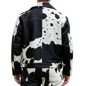 2026 Latest Design Fashionable <b>Men</b> Cowhide <b>Leather</b> <b>Jacket</b> Zipper Closure Pockets Design <b>Men</b> Cowhide <b>Leather</b> <b>Jacket</b> - Product Image 2