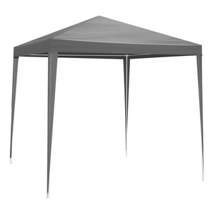 Tenda Portatile Impermeabile 6.5x6.5FT a Quattro Lati con Telaio in Acciaio, Doppia e Personalizzabile per Eventi all'Aperto, Fiere ed Esposizioni - Product Image 2