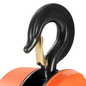 Paranco a Catena Manuale da 2 Tonnellate (4400 Libbre) con Altezza di Sollevamento di 20 Piedi, Catena Zincata G80, Blocco a Catena Manuale Rinforzato per Carichi Pesanti (20+). - Product Image 3