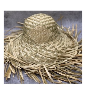 Nouveau chapeau de paille de Cowboy pour hommes à large bord/chapeau de feuille de palmier pour vêtements de station de plage classique vêtements de cadeau - Product Image 5