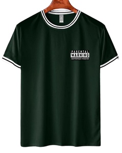 Impression par sublimation personnalisée de qualité supérieure coupe régulière quantité minimale de commande bas 65% coton, 35% polyester T-shirt GSM 180 pour hommes du Bangladesh - Product Image 3