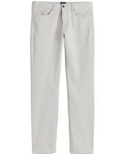 Pantalones chinos de sarga de algodón ajustados de longitud regular OEM y ODM, pantalones transpirables, pantalones de moda de marca personalizados, precio al por mayor para hombres - Product Image 1