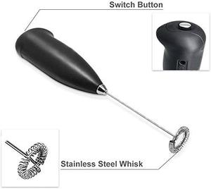 Mixeur-broyeur électrique portatif mini en acier inoxydable à toucher doux pour crème, lait, thé, jus et café - Product Image 1