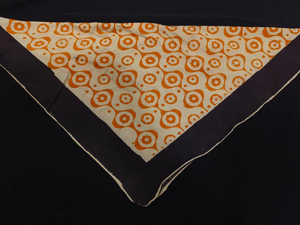 ผ้าพันคอผ้าฝ้ายทำมือลายพิมพ์บล็อกลายดอกไม้สไตล์ชาติพันธุ์  ชุดผ้าพันคอและผ้าผูกคอ  เนื้อผ้านุ่มสบายผิว เหมาะสำหรับฤดูร้อน ของขวัญวันวาเลนไทน์ - Product Image 2