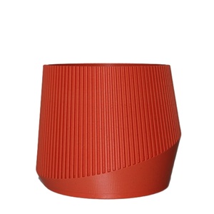 Meilleures ventes : Jardinière moderne en fer galvanisé naturel, à nervures, pour décoration extérieure, pot de fleurs pour jardin - Product Image 2