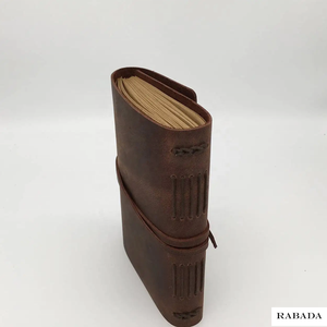 Personal Travel Diary Unlined Paper Sketchbook Doodle Art Book Recipe Book Organizer Leather <b>Journal</b> Diary Writing Notebook - Product Image 5