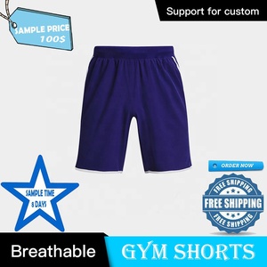 Pantalones Cortos Deportivos Talla Estadounidense con Logotipo Personalizado, de Secado Rápido, para Entrenamiento, Atletismo, Correr, Ligeros, para Hombre, con Bolsillos - Product Image 6