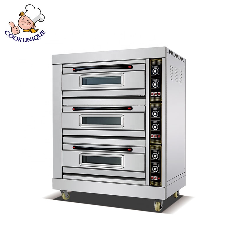 HEO-36, HEO-39 Hotsale Commercial Equipment Deck Oven 3 Deck 6 Tray Bakery Small Oven Electric,Bakery Oven Prices