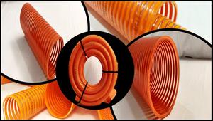 Tuyau d'aspiration minier à haute pression en PVC renforcé durable léger transfert de sable d'eau de boue de conception flexible - Product Image 2