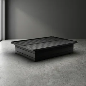 Base de Cama Metálica con Plataforma Tamaño Queen |   Base de colchón moderna, plegable y ajustable para uso en hoteles, motels y dormitorios. - Product Image 3