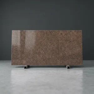 Elegant Cherry Brown Granite <b>Stone</b> Slabs Superior Quality Natural Granite for Kitchen Countertops Wall Cladding and Interior - Product Image 4