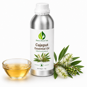 Huile essentielle de Cajeput d'Inde Natures Natural, 100% pure, distillée à la vapeur, non diluée, 1 kg - Product Image 1