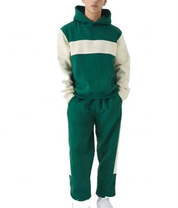 Conjuntos de chándal para hombre, ropa de entrenamiento para correr, conjunto de ropa de calle para hombre, Sudadera con capucha estampada personalizada y bolsillo de canguro - Product Image 1