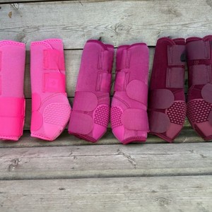 Lot de 2 protections de jambes pour chevaux, accessoires équestres de qualité supérieure, néoprène, médecine sportive, bottes pour chevaux, bottes de sport, bottes médicales pour chevaux - Product Image 4