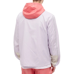 Veste coupe-vent unisexe à blocs de couleur avec capuche, résistante à l'eau, fermeture éclair, légère, toutes saisons, coupe classique, randonnée en plein air - Product Image 4
