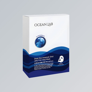 มาส์กหน้าเกาหลี Ocean Lab Deep Sea Ampoule Shot Jellyfish Skip Mask แพ็ค 10 แผ่น, แผ่นมาส์กคอลลาเจน 1 ชิ้น - Product Image 5