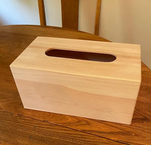 Cajas de pañuelos de madera hechas a mano con logo personalizado, color madera natural, cajas de pañuelos personalizadas, precio superior - Product Image 1