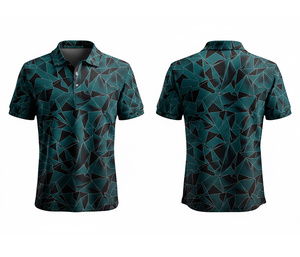 Custom Team Sublimation Polo Shield Jersey Moisture Wicking Durable Stitching for Men Women Youth Quick-Dry Dry-Fit Active Polo - Product Image 4