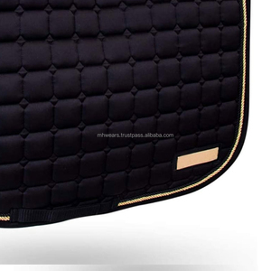 Meilleur tapis de selle MH pour dressage, mélange de laine, compétition de saut d'obstacles, entraînement, respirant, emballage personnalisé, tapis anglais professionnel - Product Image 3