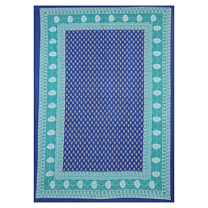 Jaipuri Print Mandala <b>King</b> <b>Size</b> Bedspread Pillow Case Home Use100% Cotton 300tc <b>Sheets</b> Quality By Indian Consigners - Product Image 5