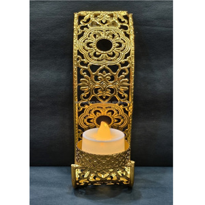 Luxury Marvelous Attractive Design <b>Wall</b> Hanging Tea <b>Light</b> Candle Holder Tea <b>Light</b> <b>Sconces</b> <b>Wall</b> for Christmas and Home Decoration - Product Image 2