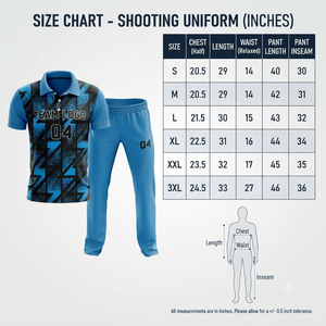 Uniforme de tir léger pour hommes, femmes et jeunes, conçu avec une technologie d'évacuation de l'humidité pour un confort supérieur - Product Image 6