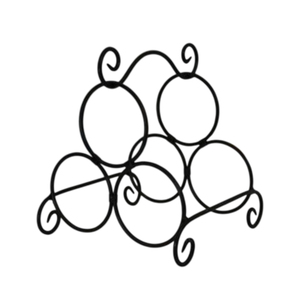 Porte-bouteilles à vin en métal galvanisé de qualité supérieure, design nid d'abeille vintage, support hexagonal pour bouteilles de vin, présentoir de rangement pour bouteilles de vin en fer pour la maison - Product Image 4