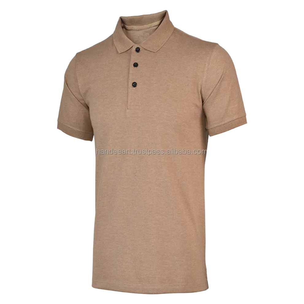 Polo de algodón Pima, camiseta en blanco con logotipo bordado, transpirable, Logo personalizado prémium, Top Amazon, envío directo, 100%