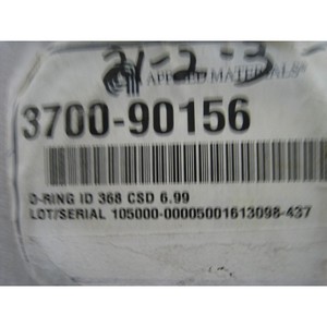 โอริง AMAT 3700-90156 ใหม่ 2 ชิ้น ID 368 CSD <span class=keywords><strong>6.99</strong></span> - อุปกรณ์และอะไหล่เซมิคอนดักเตอร์ระดับโลกที่เชื่อถือได้ที่ - Product Image 1
