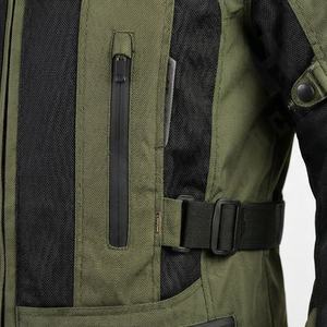 แจ็คเก็ตหนังแท้สำหรับขี่มอเตอร์ไซค์คุณภาพดีที่สุดสำหรับผู้ชาย รุ่นใหม่ล่าสุดสำหรับฤดูหนาว พร้อมแผ่นป้องกันที่ถอดออกได้ สามารถสั่งทำได้ - Product Image 5