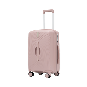 Nouvel ensemble de valises rigides en PP avec roues pivotantes à 360°, serrure TSA et poignée en aluminium – Lots de bagages durables et tendance du fabricant vietnamien - Product Image 2