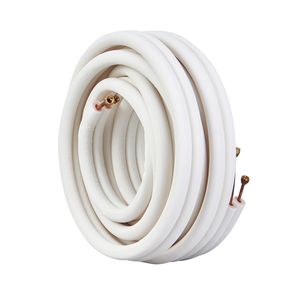 Set di tubi da 50FT per sistemi HVAC, tubi in rame da 1/4'' e 3/8'' D.E. con isolamento a triplo strato per mini split - Product Image 4