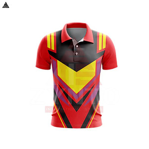 Tenue et maillot de cricket légers et confortables avec logo imprimé, designs d'équipe, couleur unie, uniforme de cricket fabriqué au Pakistan - Product Image 4