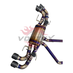 Système d'échappement Catback Valvetronic en titane de qualité 5 Vortex Factory pour Alfa Romeo Stelvio Quadrifoglio 2.9T, installation facile - Product Image 3