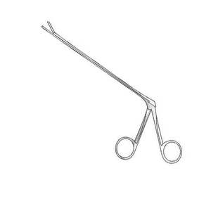 Pinces manuelles de retrait de bobines en acier inoxydable de haute qualité, à dents crantées et mâchoires arrondies, largeur 4 mm, 160 mm, pour chirurgie gynécologique et échographie - Product Image 5