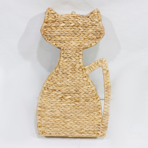 Étagère murale pour chat en jacinthe d'eau, forme animale bohème, décoration d'intérieur, salon, pièce unique, artisanat fait main - Product Image 6