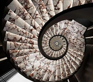 Revêtements de mosaïque en marbre onyx rouge moderne pour escaliers, 20x20mm, surface polie, résistants à l'eau, écologiques, pour usage hôtelier, intérieur - Product Image 5