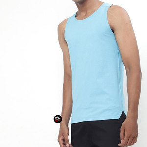 เสื้อกล้ามผู้ชาย ผ้าฝ้ายน้ำหนักเบา สำหรับออกกำลังกาย ฟิตเนส ฤดูร้อน เสื้อกล้ามแห้งเร็ว - Product Image 2