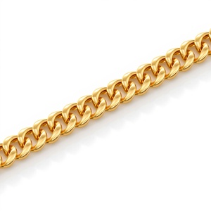 Colgante de Cadena de Oro Sólido de 14K, Eslabones Clásicos, Joyería Fina Unisex, Personalizable OEM, Charms Premium para Fiestas - Product Image 3