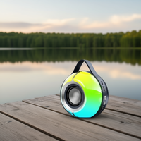 SY-333 pour V5.0 Haut-parleur portable en plastique, audio large bande, autonomie de 5 à 10 heures, excellente qualité sonore, utilisation en extérieur, RGB