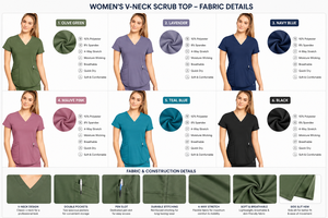 Professional Unisex Knitted Nylon Needle-Detecting Seamless Fusing <b>Scrub</b> Sets Hospital <b>Uniforms</b> Medical Science Doctor Nurse - Product Image 5