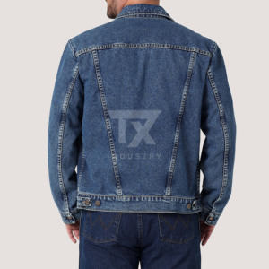 Veste en jean décontractée de haute qualité pour homme, veste d'extérieur décontractée pour l'automne, manteau en jean boutonné, veste en jean oversize pour homme - Product Image 2