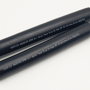Tuyau flexible en caoutchouc thermoplastique noir pour transfert d'air et d'eau, longueur personnalisée pour la distribution de fluides avec service de découpe - Product Image 2